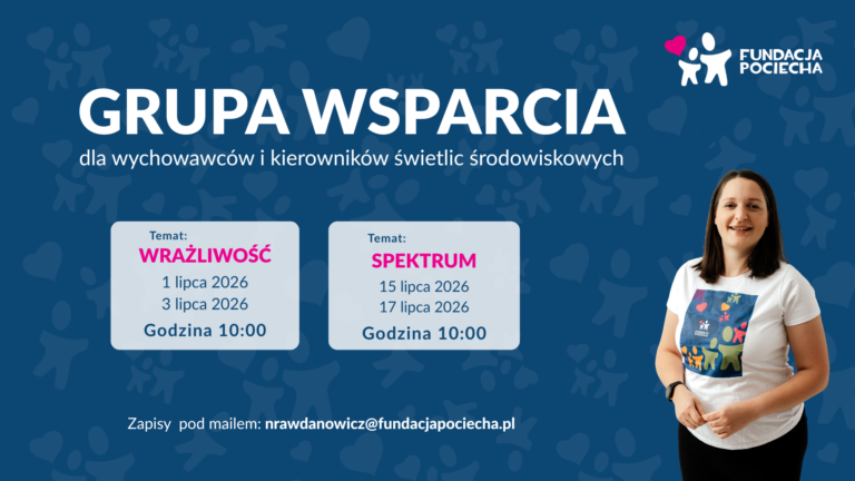 Grupa wsparcia dla wychowawców świetlic – lipiec
