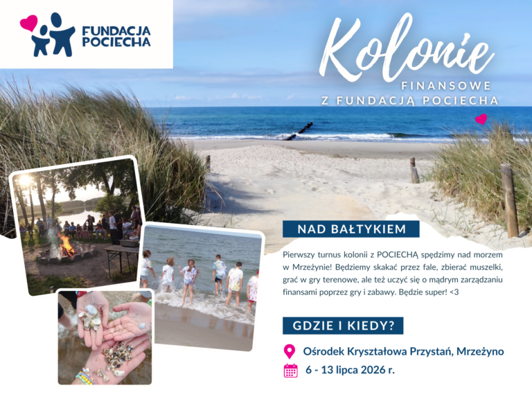 Poznaj nasze kolonie! Turnus I: Bałtyk 🌊