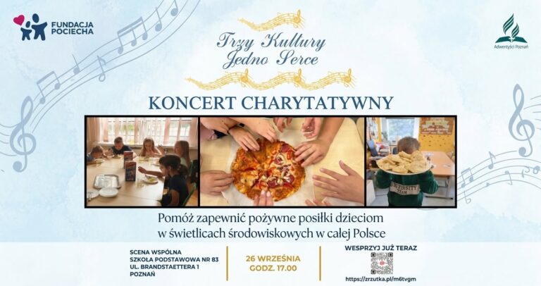 Koncert charytatywny – zbieramy na ciepłe posiłki dla dzieci!